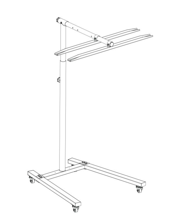 Sunsbest verrijdbare, multifunctionele standaard - Afbeelding 4